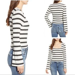 Ten Sixty Sherman Square Neck Bell Sleeve …